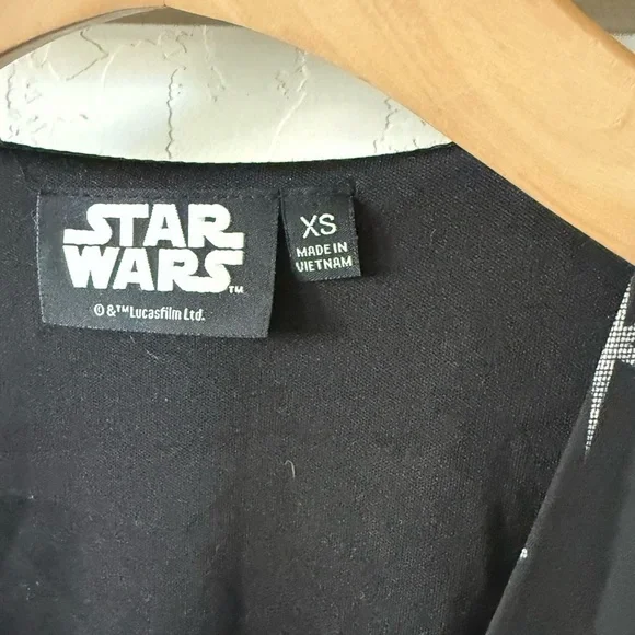 Star Wars|A Rogue One Black Star printed jumpsuit,wide leg & sleeveless•••Boho - Picture 8 of 11